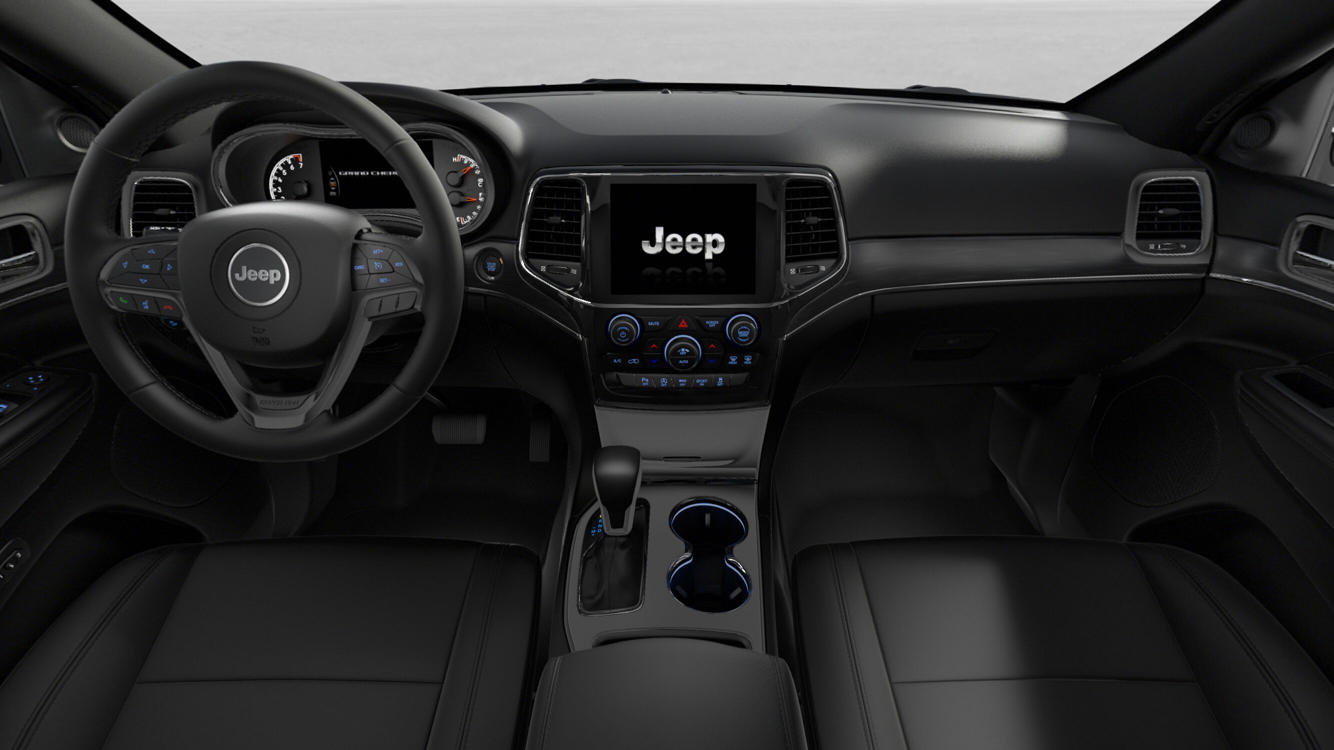 2019 Jeep Grand Cherokee Limited Front Interior Dashboard